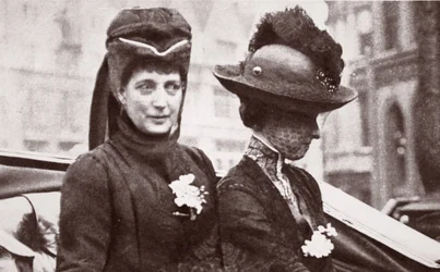 Alexandra királynő, az első Alexandra Rose Day, 1912